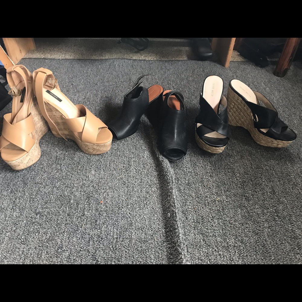 Lot of 3 pairs of shoes